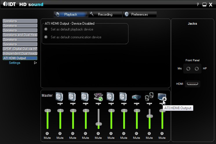 idt high definition audio codec driver windows 10